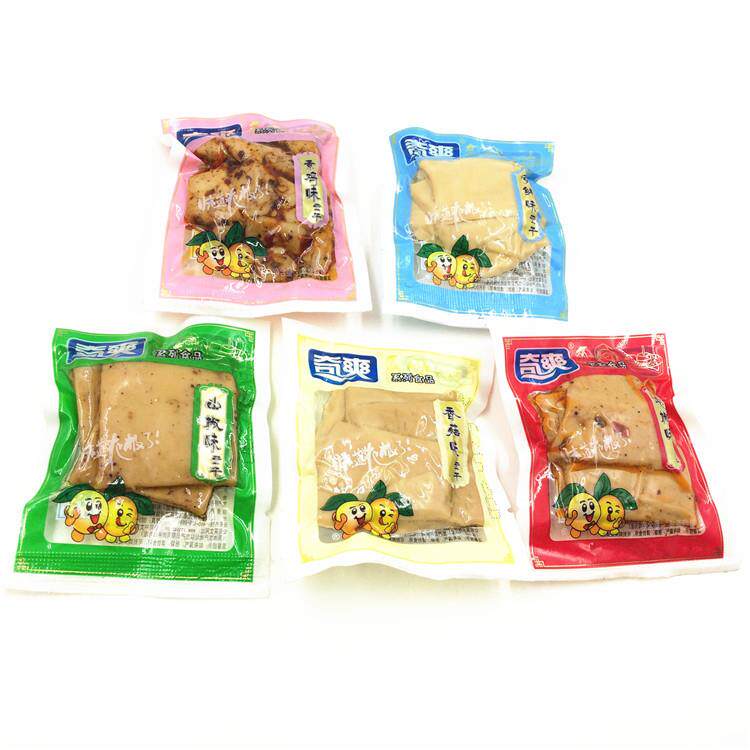 奇爽豆干 豆腐干独立小包称重10个口味供选一袋5斤