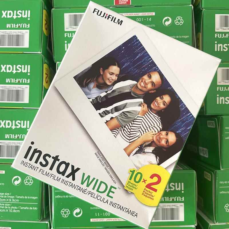 2P80拍立得wide300/210/Wide 宽幅白边相纸20张 5寸通用一次成像