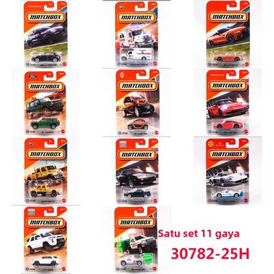 25H/Matchbox火柴盒合金哈利车小汽车普卡工程车模男孩玩具30782