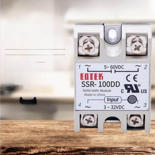 Ssr-100Dd直流控制Dc 60A80Dd25Dd40Dd25Dd无触点继电器固态继电
