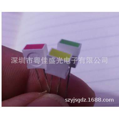 方形红灯467方形红光发光管467红光LED灯珠4X6X7红灯