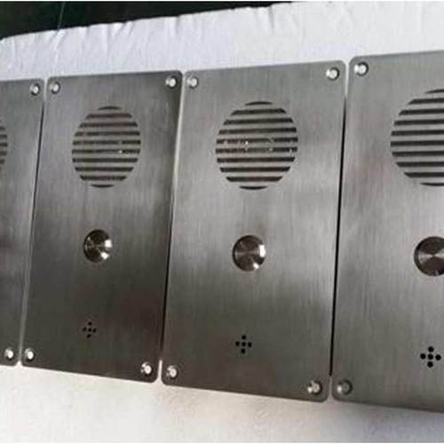 别墅电梯轿厢内应急求助电话机家用电梯平板嵌入式免提对讲电话机