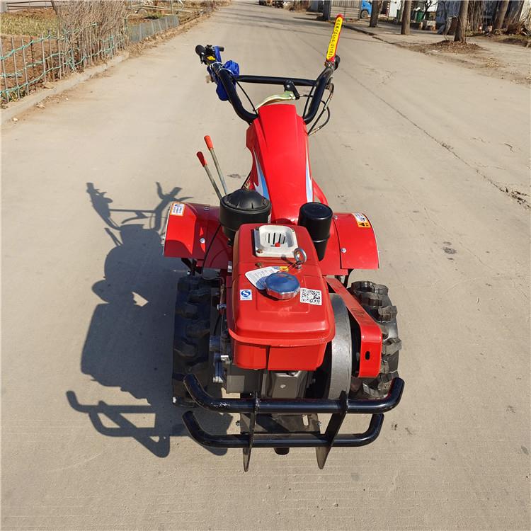 手扶式水旱两用耕旋油柴大马力微耕机机果园DHP小型旋耕机