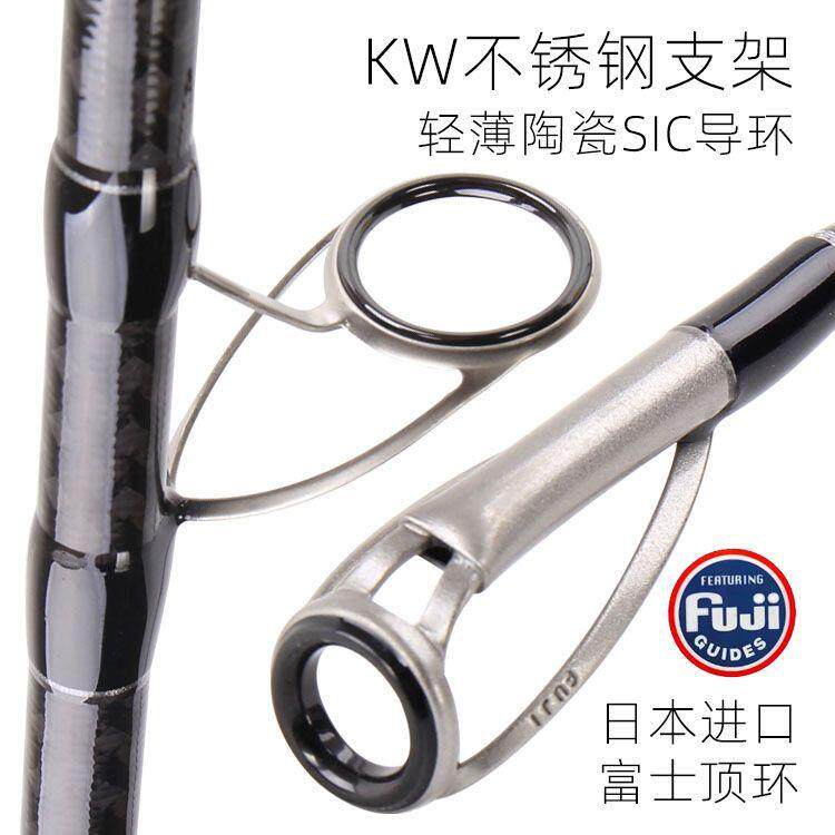 新款直销轻锚竿锚鱼竿远投铁板2.9米路亚波趴竿石斑锚杆鲢鱼梭鱼