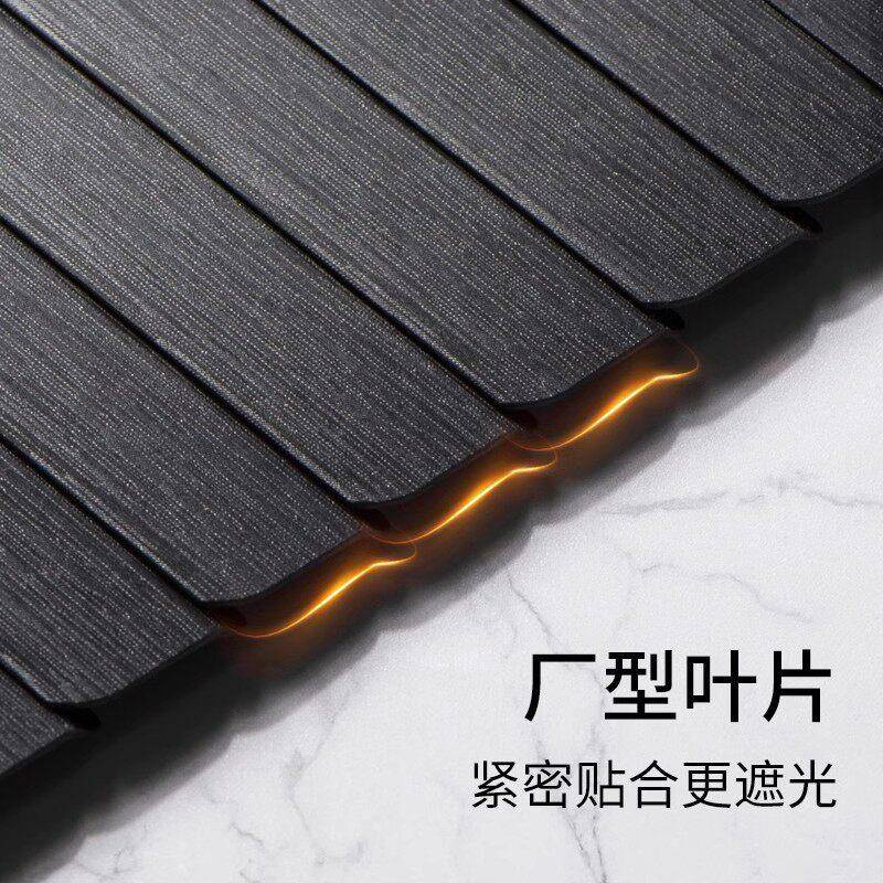 pvc百叶窗帘帘L型卫生防间卧室浴窥室防遮pvc百叶光厨房防污防水