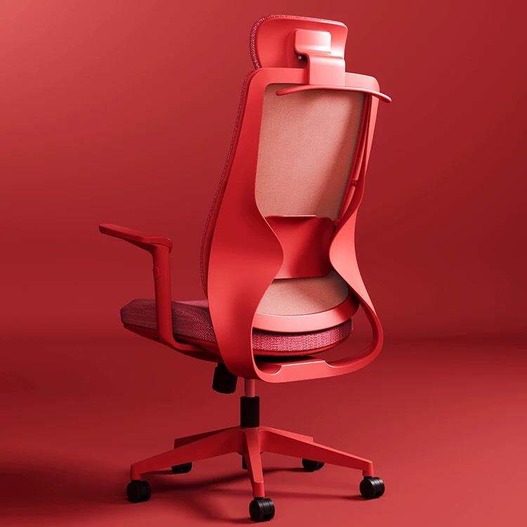电脑椅家用舒适久坐午休可躺办公椅网布透气护腰老板椅人体工学椅