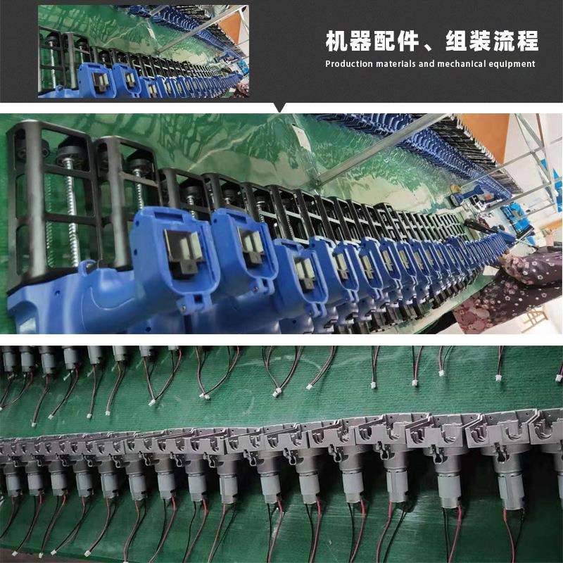 新款直销美缝剂电动美缝胶枪双管电动胶枪瓷砖美缝工具套装器