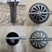 地漏 天台雨水斗 侧排水 直落雨水斗 铸铁喇叭口