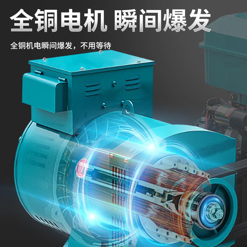 家用柴油发电机组三相380v220v伏小型单缸10 15 20 24 30kw千直销图片
