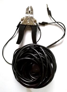 带线不锈钢电力测试钳ZCQ CSQ-4型大电流试验钳200A纯铜测试夹