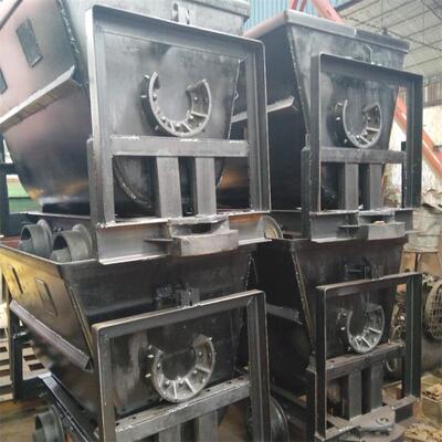 煤矿井霞输送翻斗式矿车KFU0.75-6翻斗式矿车侧卸式U翻斗式矿车