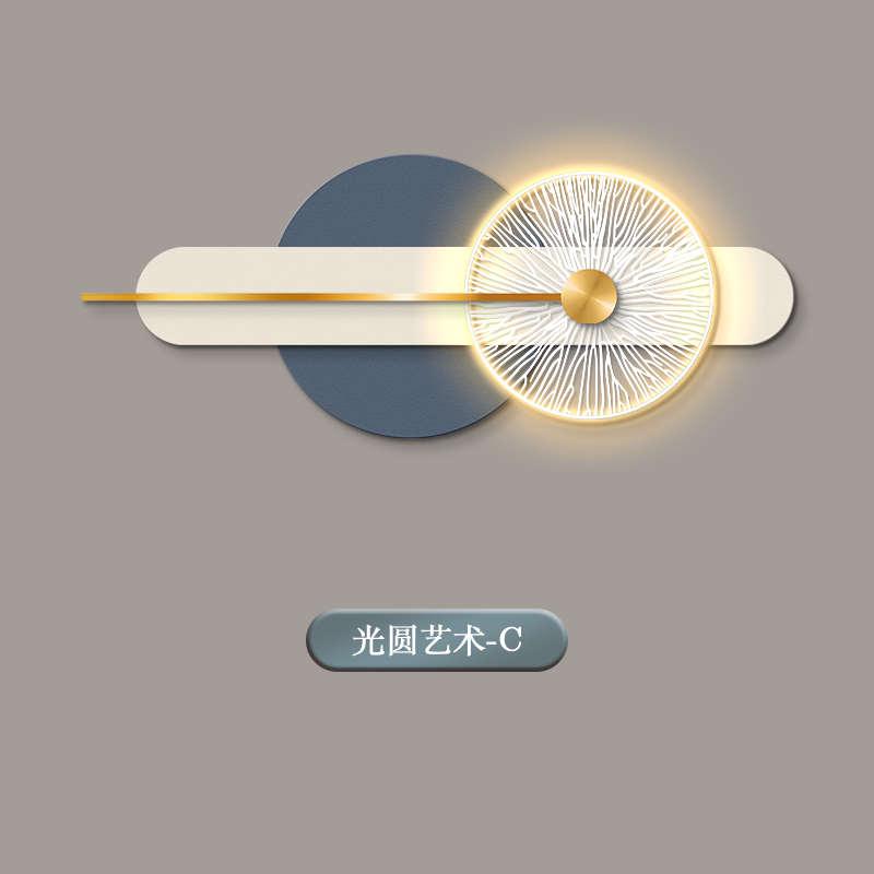 式简卧室极装饰画奢立体轻灯背景挂画高级画意感客厅现代沙发壁饰图片