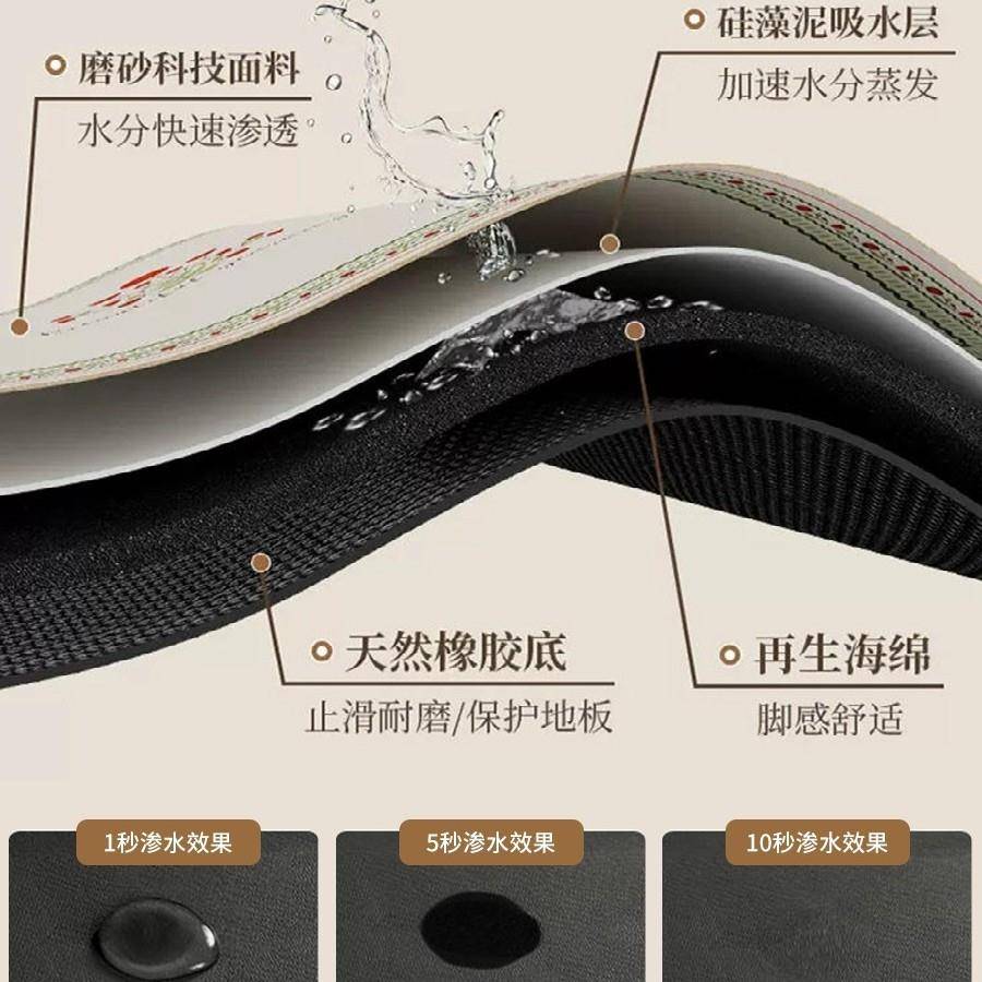 新中式20250930茶几桌布吸古典中国风旗禅茶意茶席垫水茶台垫布隔