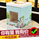 透明生日蛋糕盒加高开窗双层6寸8寸10寸12寸蛋糕盒子包装 盒定制