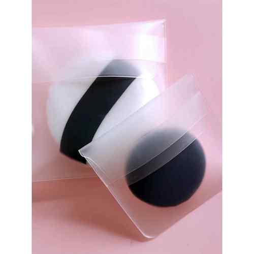 莉迪亚EVA便携圆形粉扑收纳袋NB*R/CP*B气垫防尘防水保护套硅胶袋