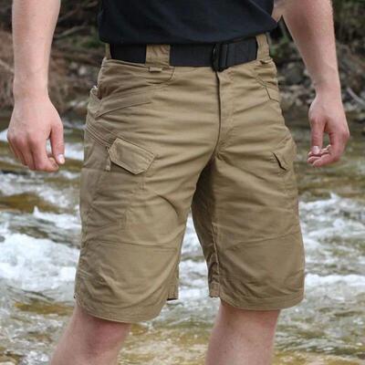 Men Urban Military Tactical Shorts Outdoor Waterproof Wear R