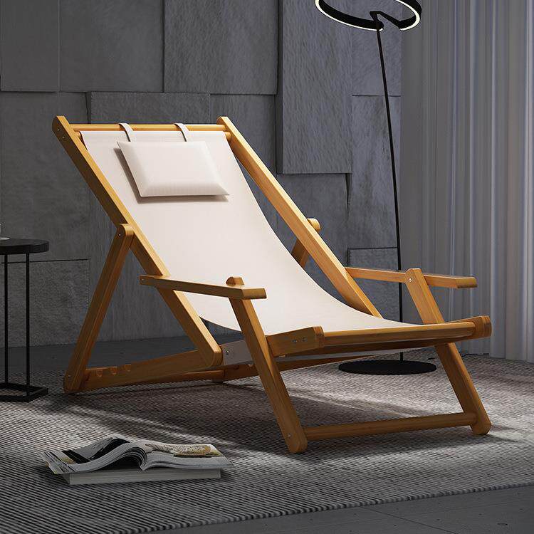 躺椅阳台家用休闲办公室午睡懒人便携户外露营成人可坐可躺折叠椅