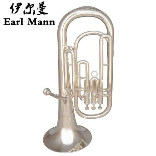 伊尔曼乐器厂家直销Y-BH-590 镀银次中音号 降B次中音号