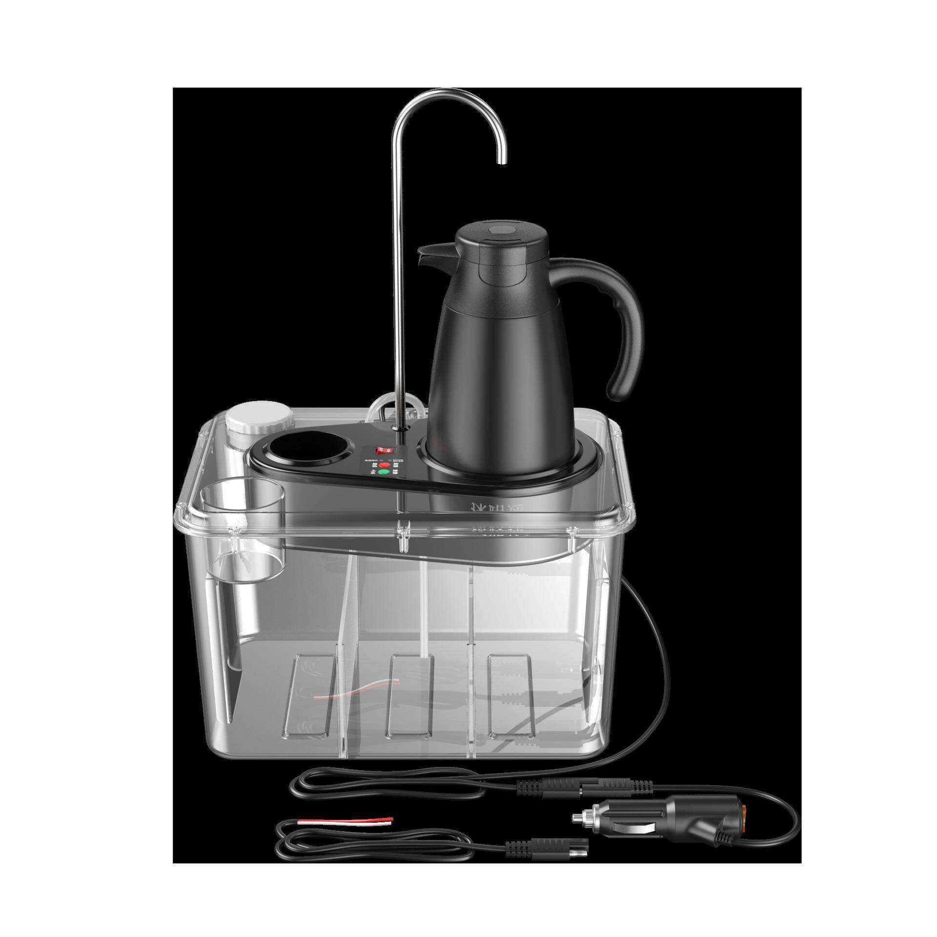 源头工厂载车茶水桶吧饮水机水箱车电68003载热水壶大容量低噪音