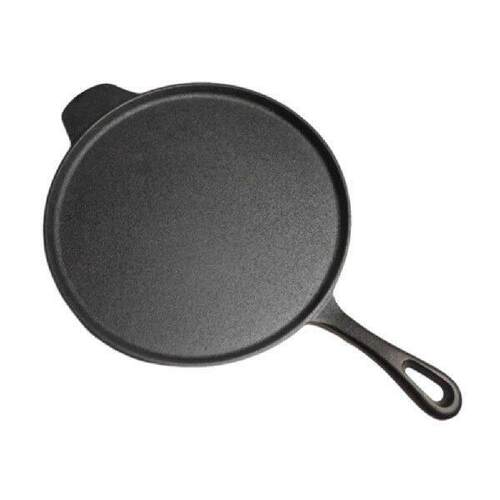 30cm Cast Iron Egg Frying Pan Non-stick with Lug Steak