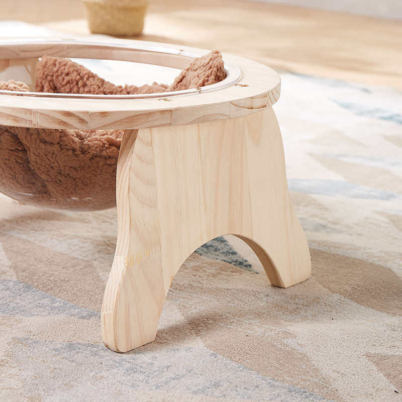 实木四季通用太空舱猫窝半封闭式宠物木床半透明小型犬狗狗窝宠物,宠物/宠物食品及用品,狗窝/屋/帐篷/沙发,淘宝优惠券,粉丝福利购,淘宝优惠卷