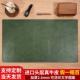 头层牛皮滑鼠垫书桌垫真皮大号办公室定制超大家用轻奢餐垫防水