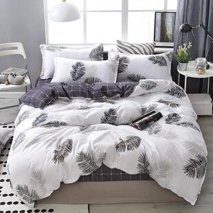 Quilt Bedsheet Bedcovers Duvet Sheets Bed Set Bedding Cover