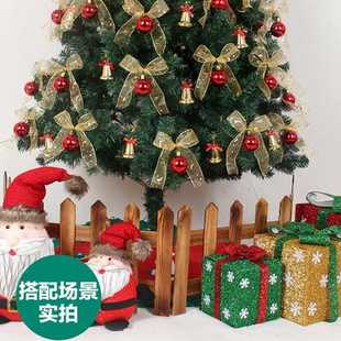 Y*1.6米圣诞栅栏围栏木质木头围栏白色 圣诞树道具场景布置其他