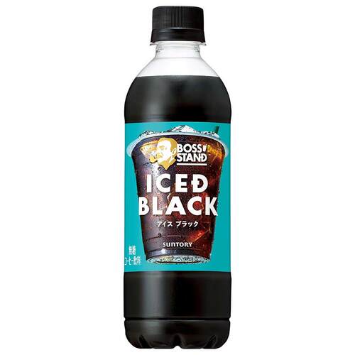 日本进口三得利Suntory饮料Boss stand冰镇即饮黑咖啡450ml