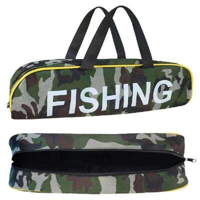 Portable Fishing Bag Outdoor Fishing Rod Bag Fishing Reel