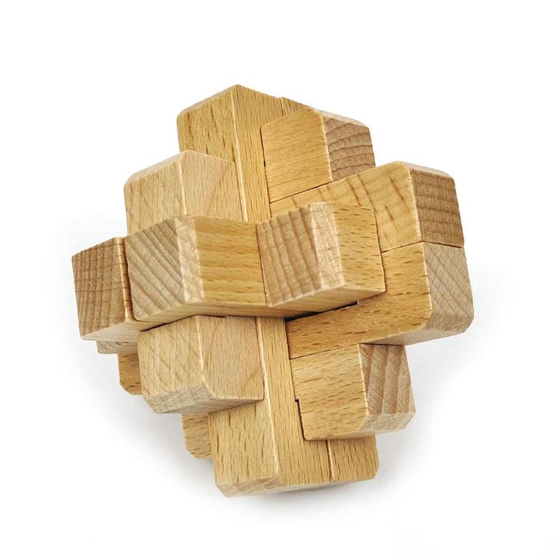 鲁班锁儿童益智玩具封锁回首孔明锁九通智力提升成人老年玩具