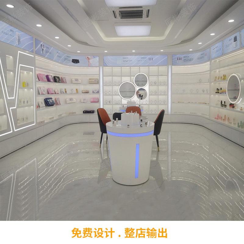 包包鞋帽架公司展厅漆佐致(收化妆品礼盒货烤异形陈列柜柜美容院