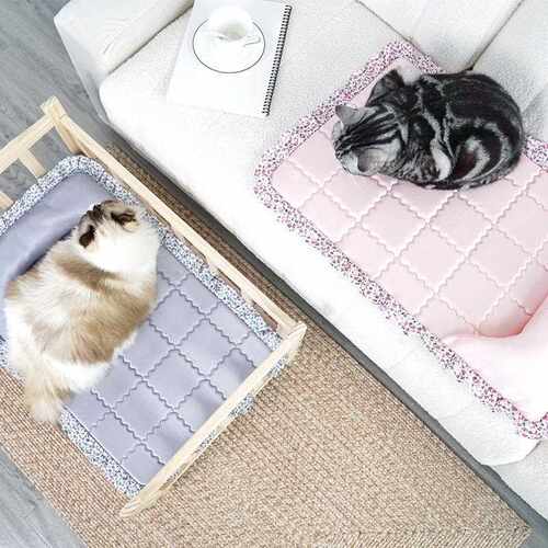 宠物垫夏季猫咪洗窝狗窝凉可水垫中大型狗狗座垫子BGD090冰狗床大