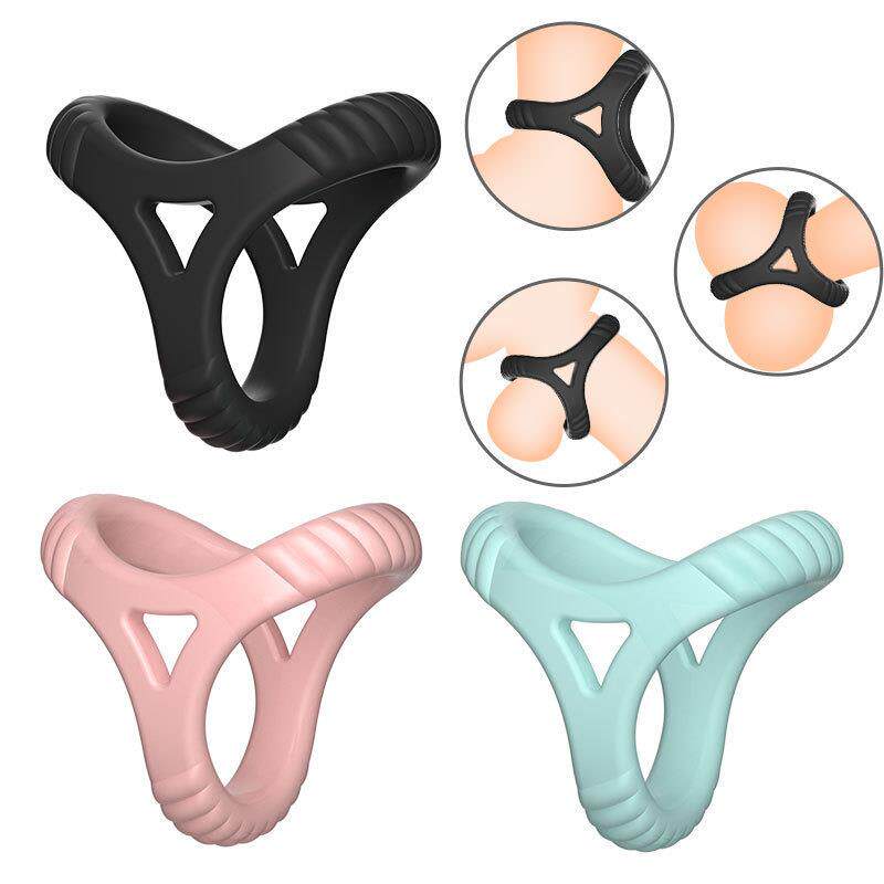 An elastic ring that can prolong sexual intercourse duration