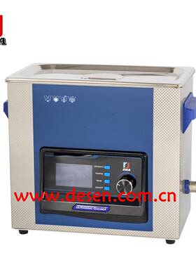 新款单槽超声波清洗机/304不锈钢DS-180DN液晶智能型清洗机