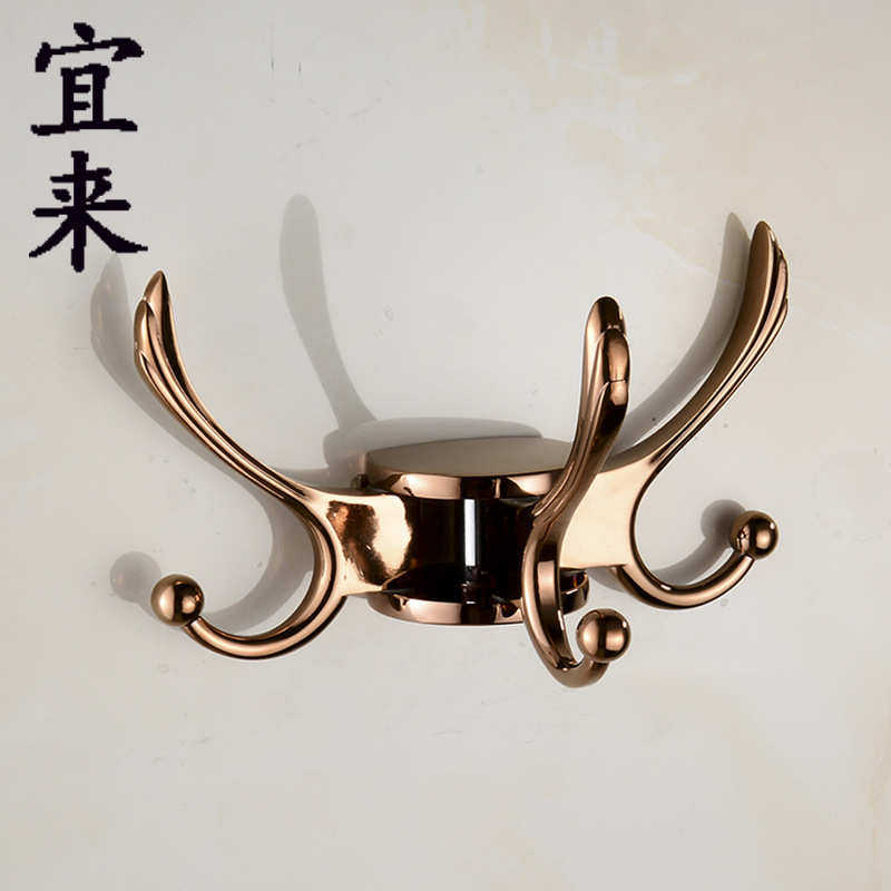 镀铬挂衣钩进门玄关衣服挂钩锌合金单个壁挂墙壁衣柜衣帽钩轻奢,家居饰品,装饰挂钩,淘宝优惠券,粉丝福利购,淘宝优惠卷