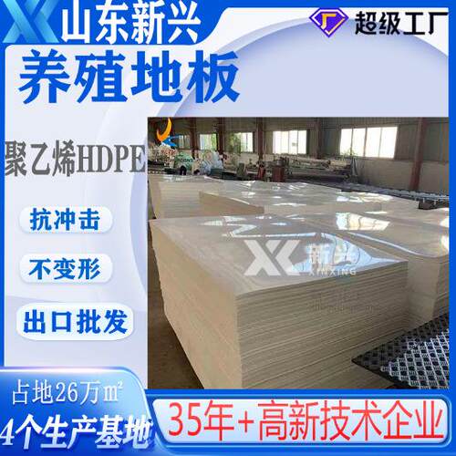 养殖场传粪带用耐腐蚀PE板白色挤出工艺1mm高密度聚乙烯PE板厂家