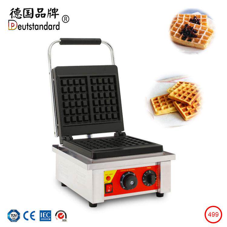 铸铁两片方形华夫炉/比利时华夫饼机/华夫炉松饼机华夫电烤炉