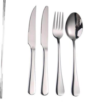 western other tableware steak cutlery set knife fork spoon 1