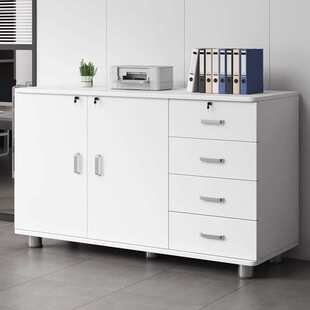 文件柜资料柜带锁档案柜多层抽屉式储物置物收纳柜办公室移动柜子