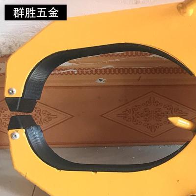 厂锁家货汽车钳式车位锁UAA加厚停车位轮胎大车防锁车器车位盗车