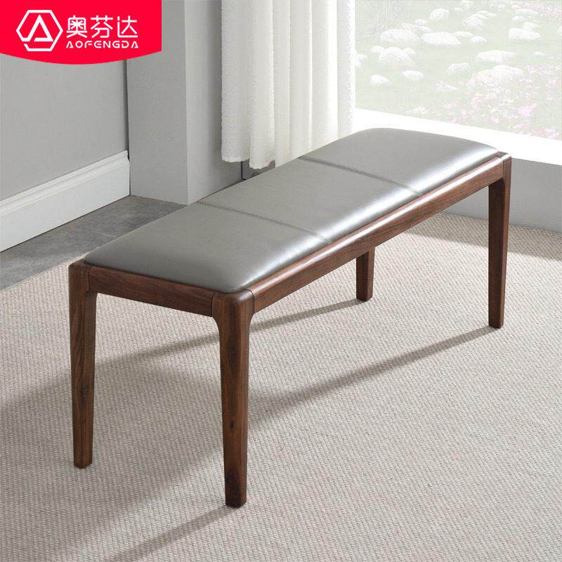 实木长凳餐椅家用简约现代餐桌凳子饭厅长条凳子床尾凳换鞋凳