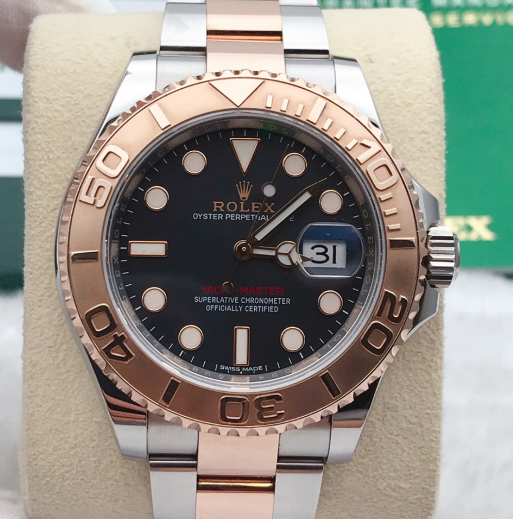 保值98新40mm劳力士游艇名仕型系列116621-0002自动机械男表