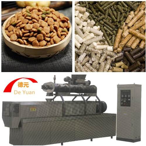 猫粮狗粮膨化机设备宠物饲料膨化机大型猫粮狗粮膨化机