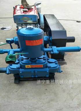 柴油注浆泵单双杠砂浆注灌浆泵高压柴油浆浆机小型柴砂PZP油注浆