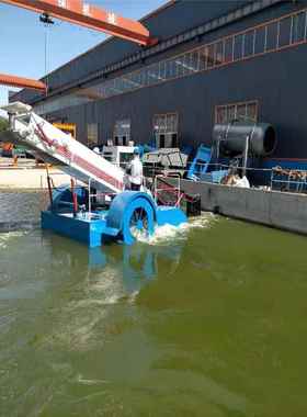 宁夏全船自动水草收割KDgc-120 园景区水上理割草机 机公械化水草