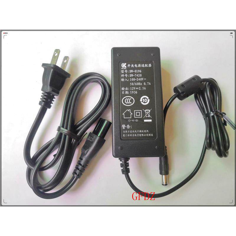 视易KTV点歌机D60SD66D68S66S68S69适配器S80电源线12V2.5A同人AI