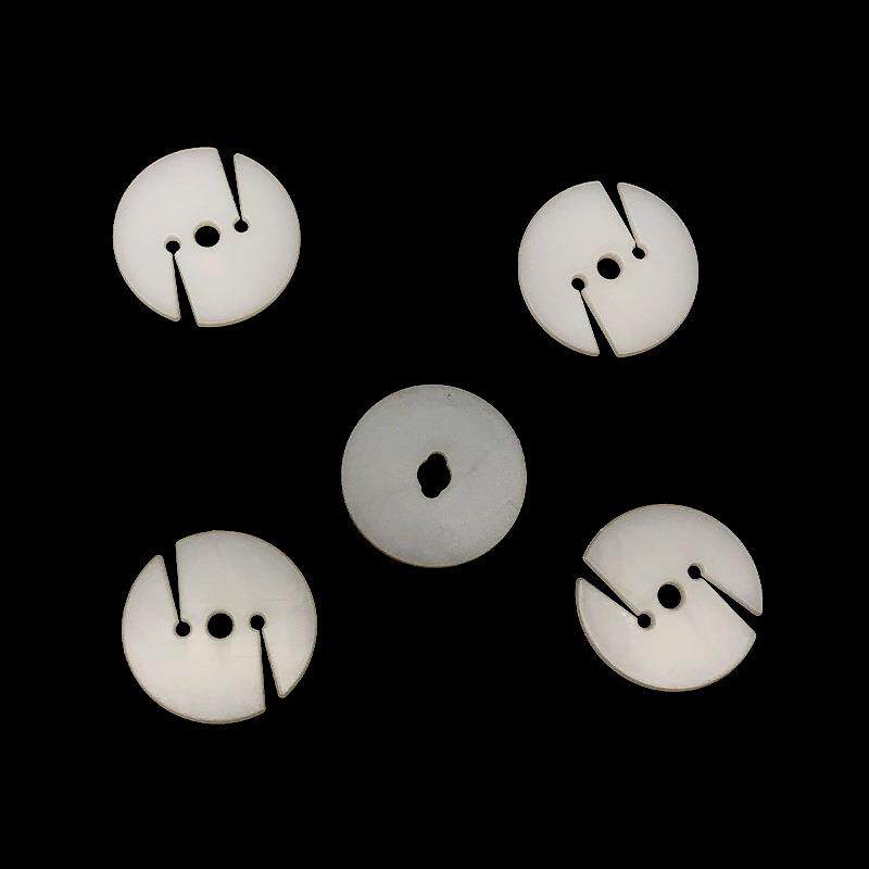 东莞白色塑料拉线扣扣三孔拉线沙发KNV片家具拉垫开口线垫片40mm