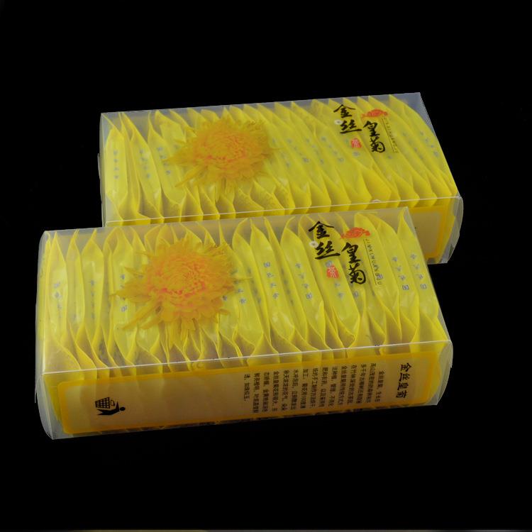 2024新花 金丝皇菊20朵盒装pvc菊茶茶散装金丝黄菊花