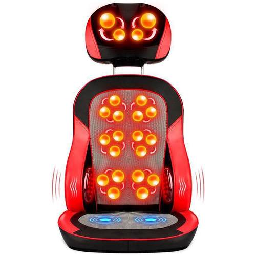 2024家用臀部电子按摩器背部颈部多功能车载腰靠靠垫拍打